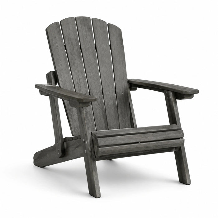 Adirondack Gartenstuhl aus Akazienholz Grau