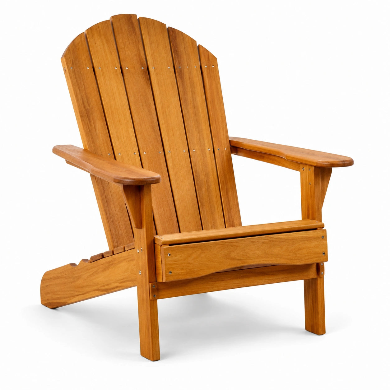 Adirondackstuhl aus Holz Natur