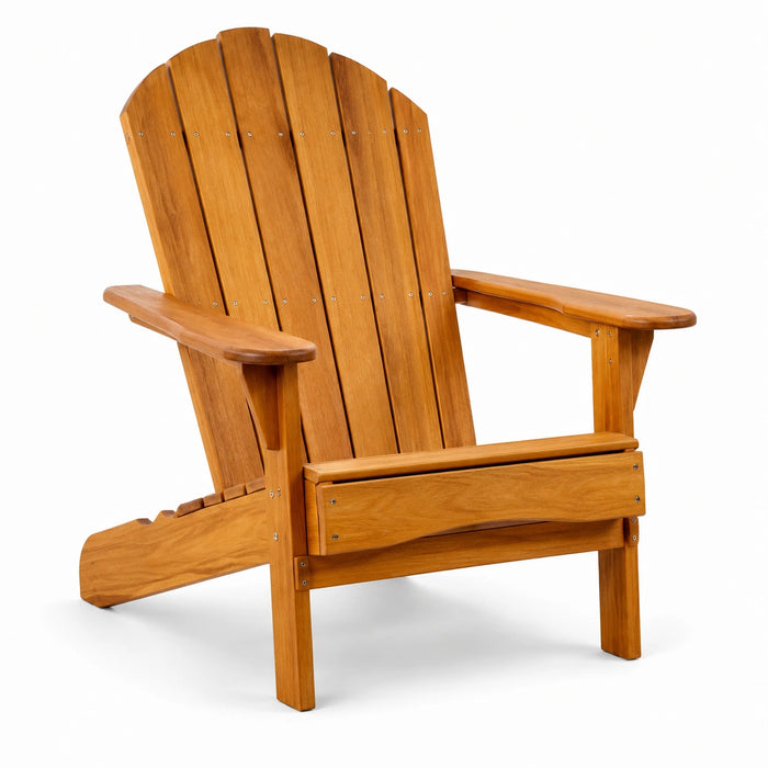 Adirondackstuhl aus Holz Natur