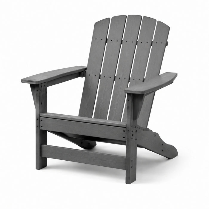 Adirondackstuhl Eukalyptusholz Grau