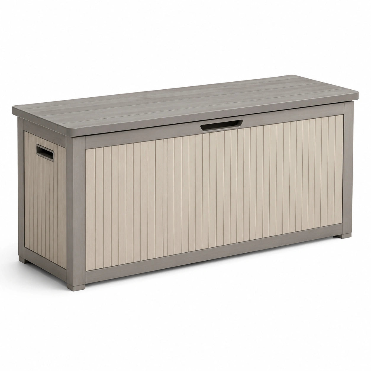 Gartenbox Polypropylen 150x60x65cm Grau/Beige