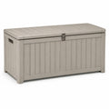 Gartenbox Kunststoff 120x45x60 cm Taupe