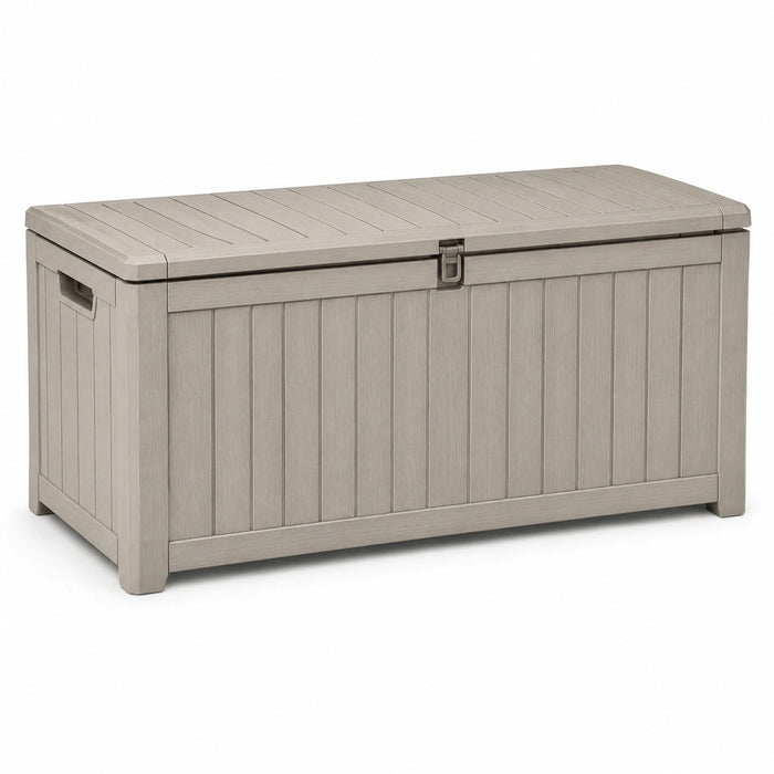 Gartenbox Kunststoff 120x45x60 cm Taupe